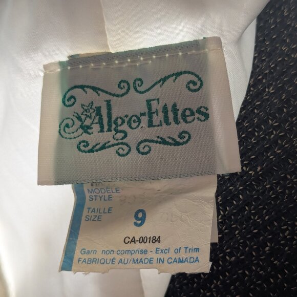 Vintage Algo-Ettes White Sundress - Picture 6 of 8